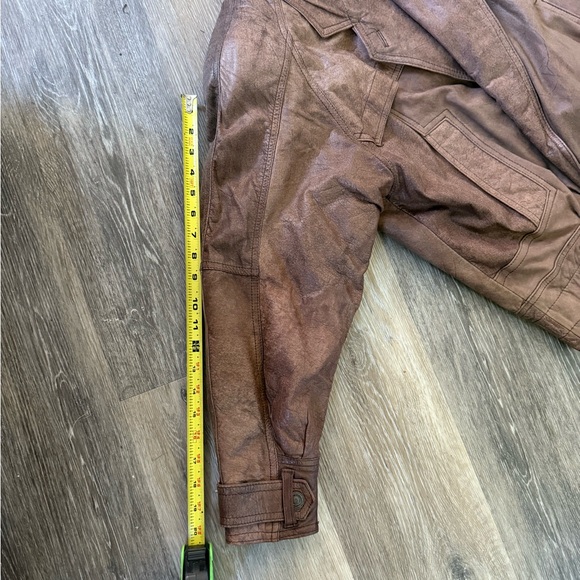 Vintage Wilsons Leather Tan Retro Jacket - Picture 11 of 12